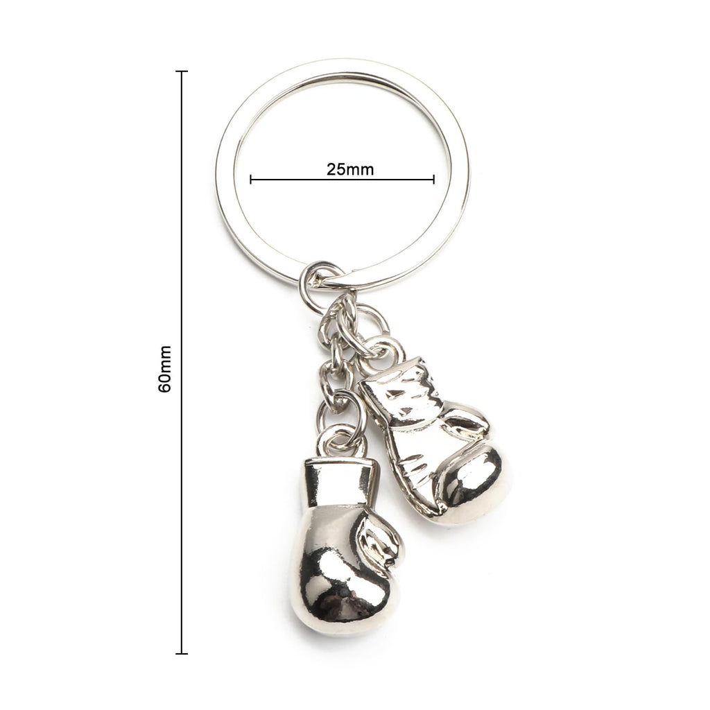 Boxing Gloves Keyring, Keychain for Fitness Lovers, Birthday Surprise, Gift for Sports Lovers, Gift for Men and Women