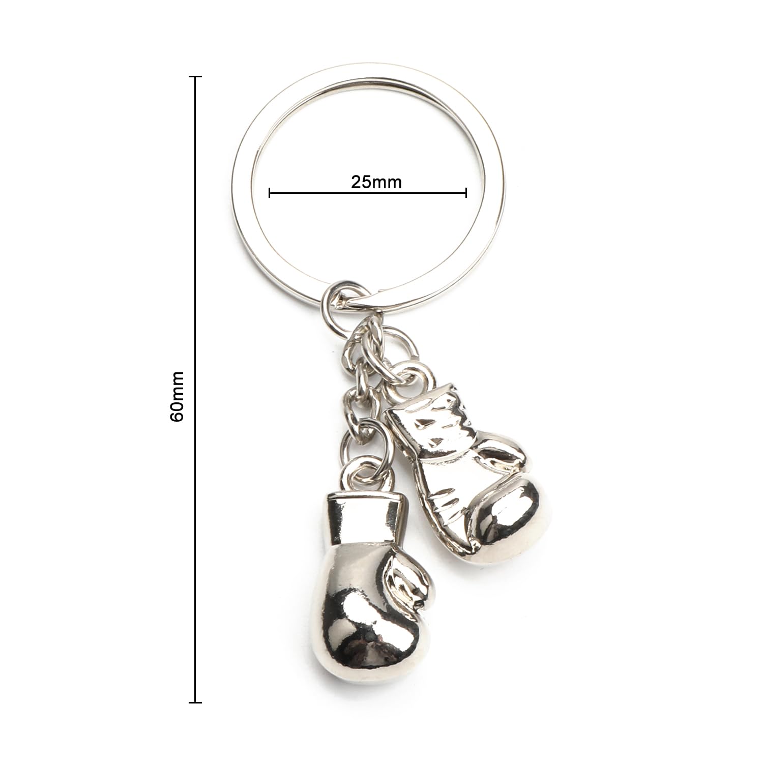 Boxing Gloves Keyring, Keychain for Fitness Lovers, Birthday Surprise, Gift for Sports Lovers, Gift for Men and Women