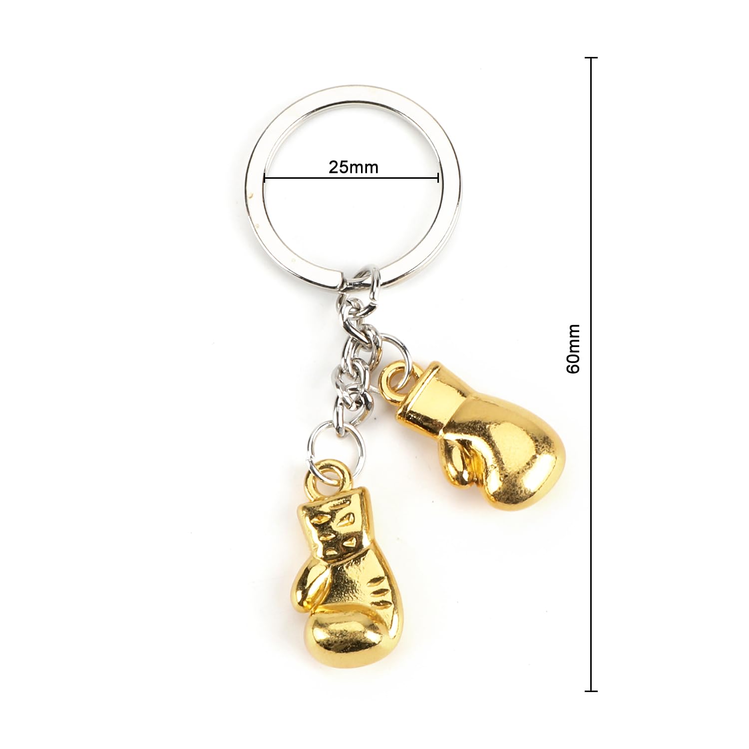 Boxing Gloves Keyring, Keychain for Fitness Lovers, Birthday Surprise, Gift for Sports Lovers, Gift for Men and Women