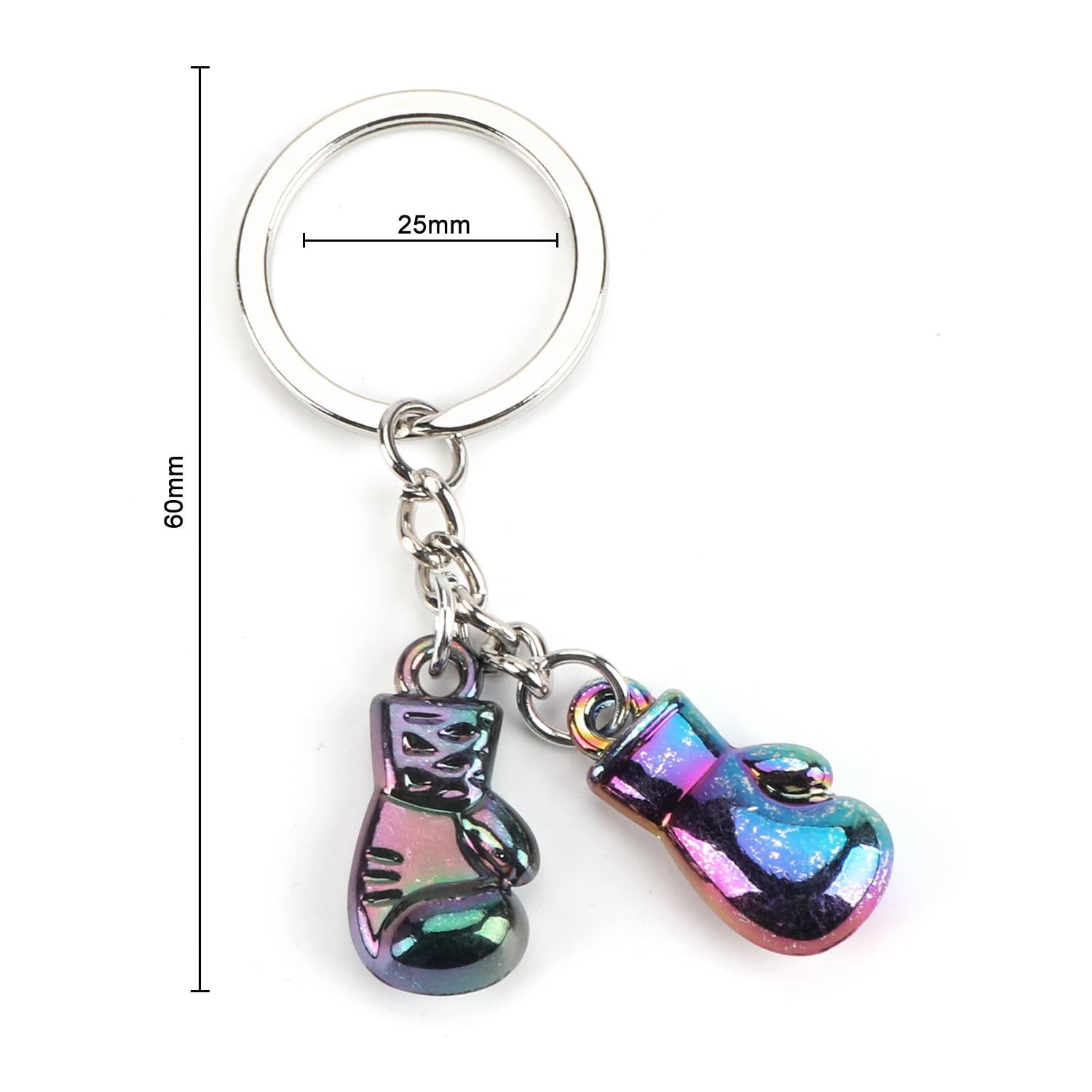 Boxing Gloves Keyring, Keychain for Fitness Lovers, Birthday Surprise, Gift for Sports Lovers, Gift for Men and Women