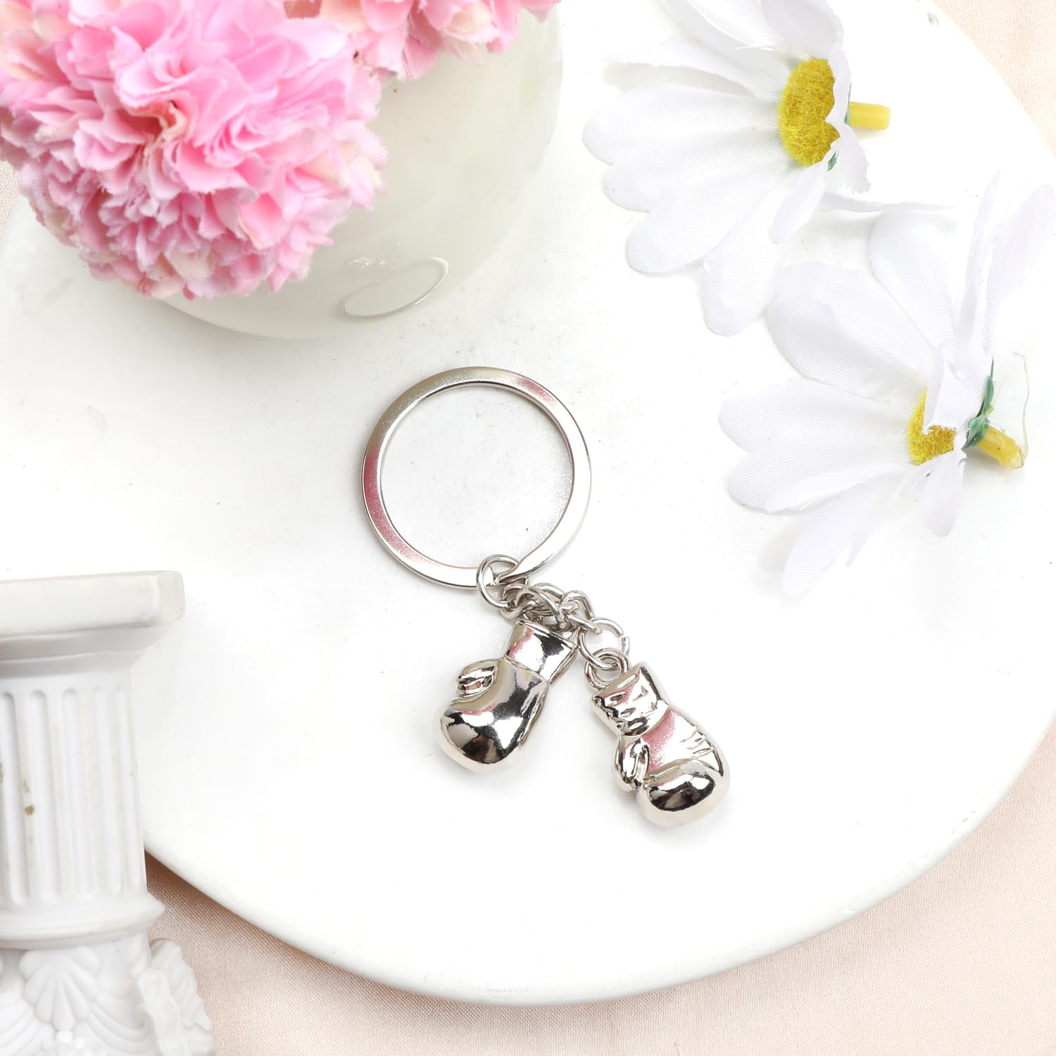 Boxing Gloves Keyring, Keychain for Fitness Lovers, Birthday Surprise, Gift for Sports Lovers, Gift for Men and Women