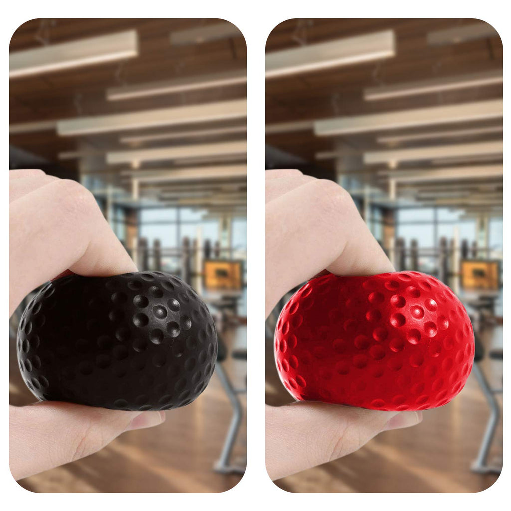 KAYMAN Boxing Reflex Ball – Headband Attached MMA Punch Training Ball, Speed & Reaction Fitness Equipment for Martial Arts, Combat Sports & Gym Exercise – Suitable for Adults & Children