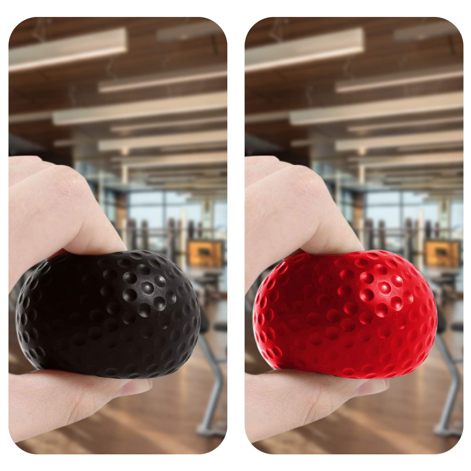 KAYMAN Boxing Reflex Ball – Headband Attached MMA Punch Training Ball, Speed & Reaction Fitness Equipment for Martial Arts, Combat Sports & Gym Exercise – Suitable for Adults & Children