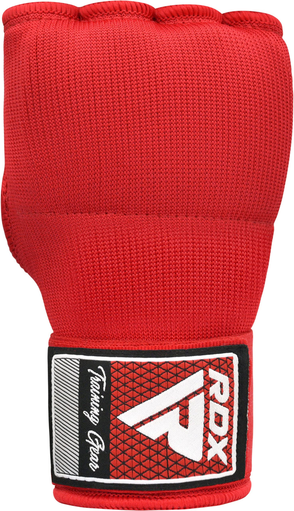 RDX Gel Boxing Hand Wraps Inner Gloves for Men Women, Quick 100cm Long Wrist Straps, Elasticated Padded Fist Hand Protection, Adults Kids, Muay Thai MMA Martial Arts Training Under Mitt Bandages