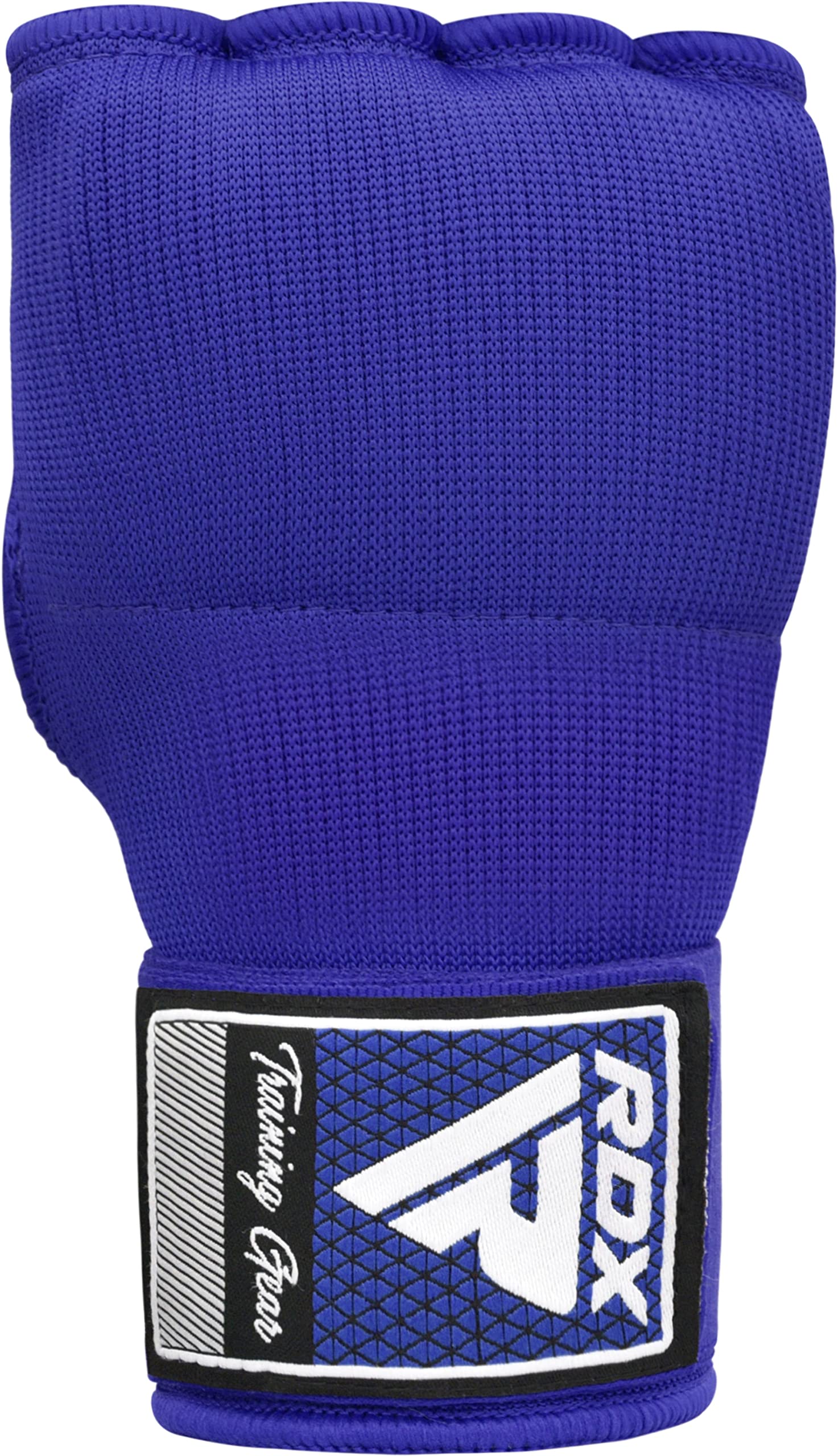 RDX Gel Boxing Hand Wraps Inner Gloves for Men Women, Quick 100cm Long Wrist Straps, Elasticated Padded Fist Hand Protection, Adults Kids, Muay Thai MMA Martial Arts Training Under Mitt Bandages