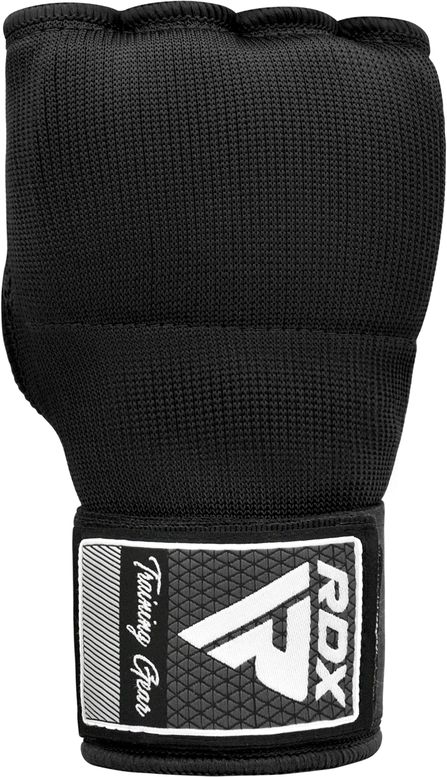 RDX Gel Boxing Hand Wraps Inner Gloves for Men Women, Quick 100cm Long Wrist Straps, Elasticated Padded Fist Hand Protection, Adults Kids, Muay Thai MMA Martial Arts Training Under Mitt Bandages